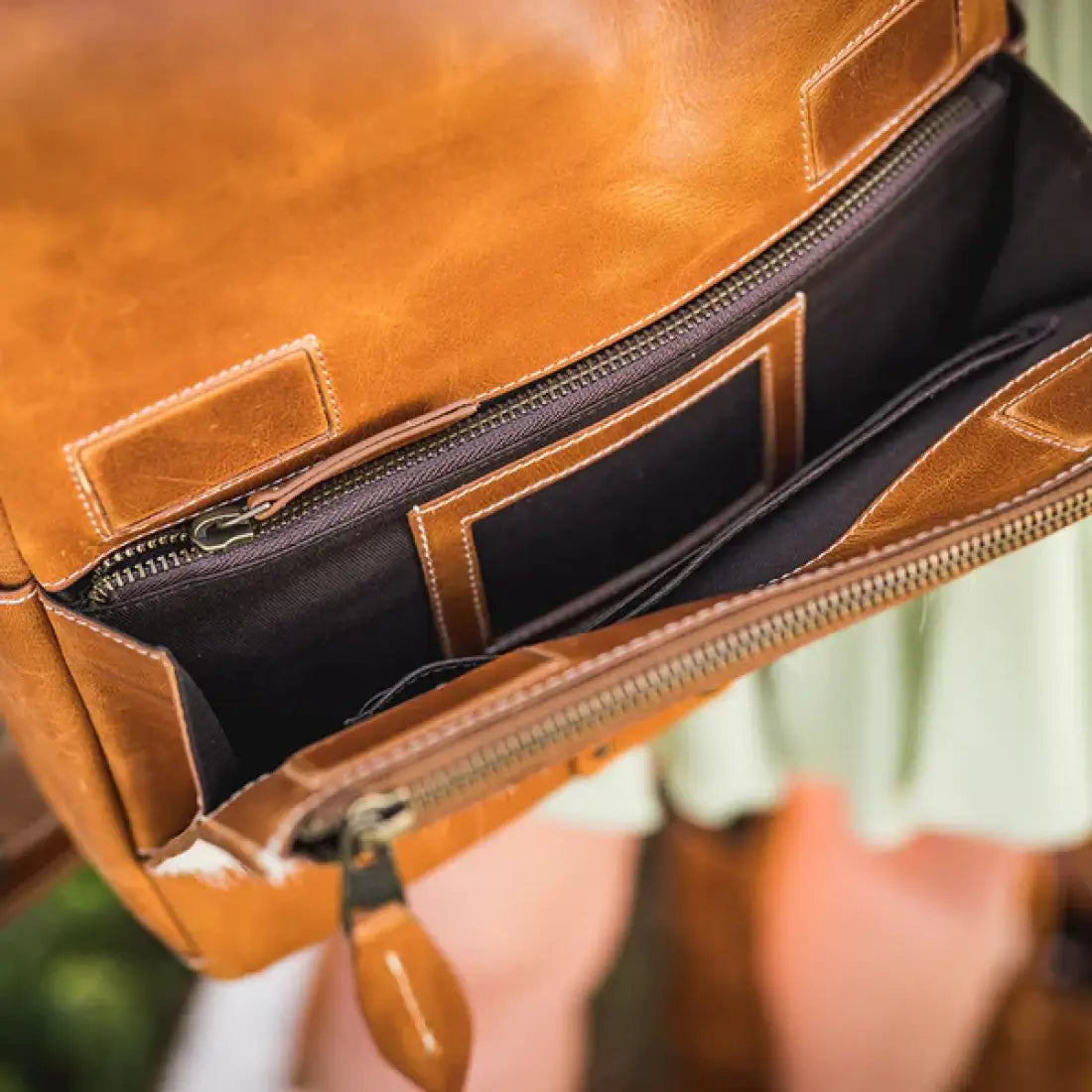 STS Basic Bliss Cowhide Backpack Purse