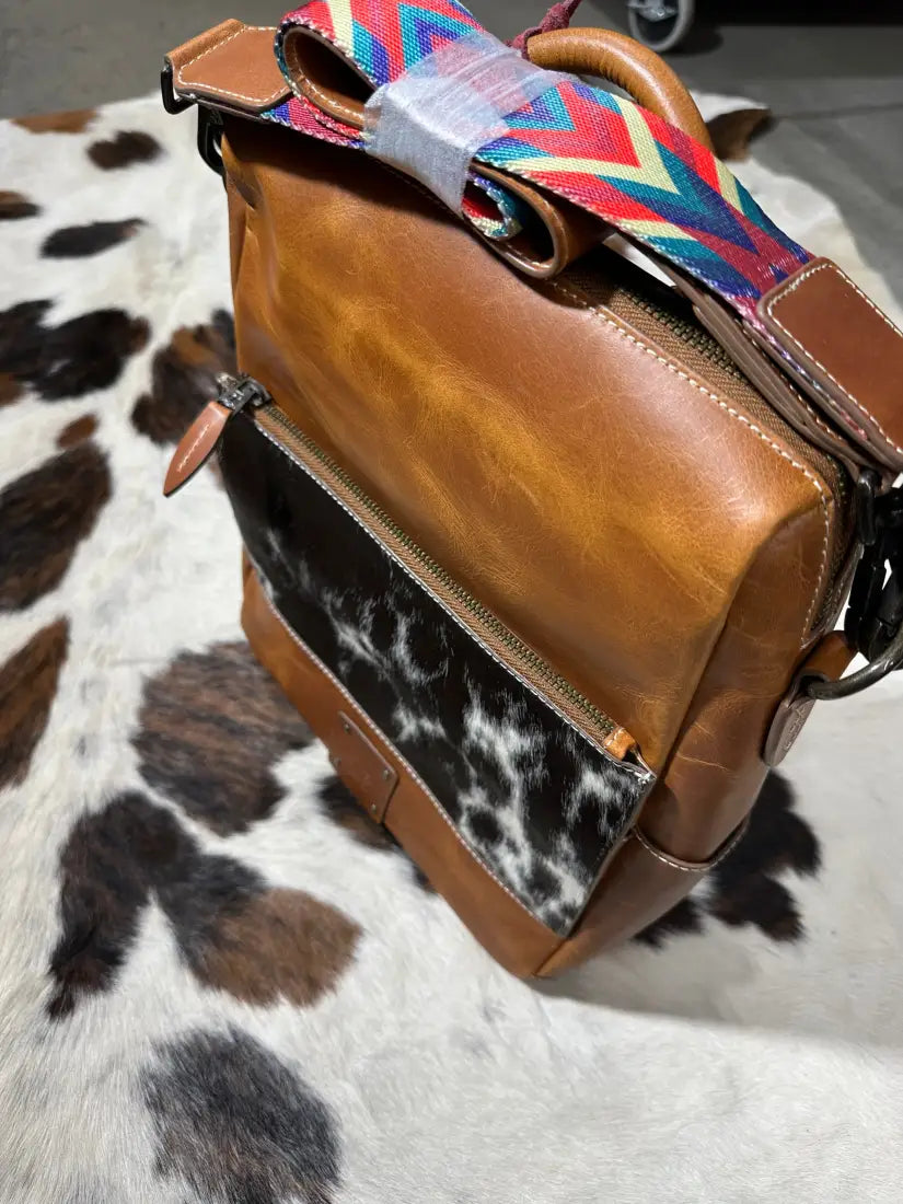 STS Basic Bliss Cowhide Backpack Style D Purse