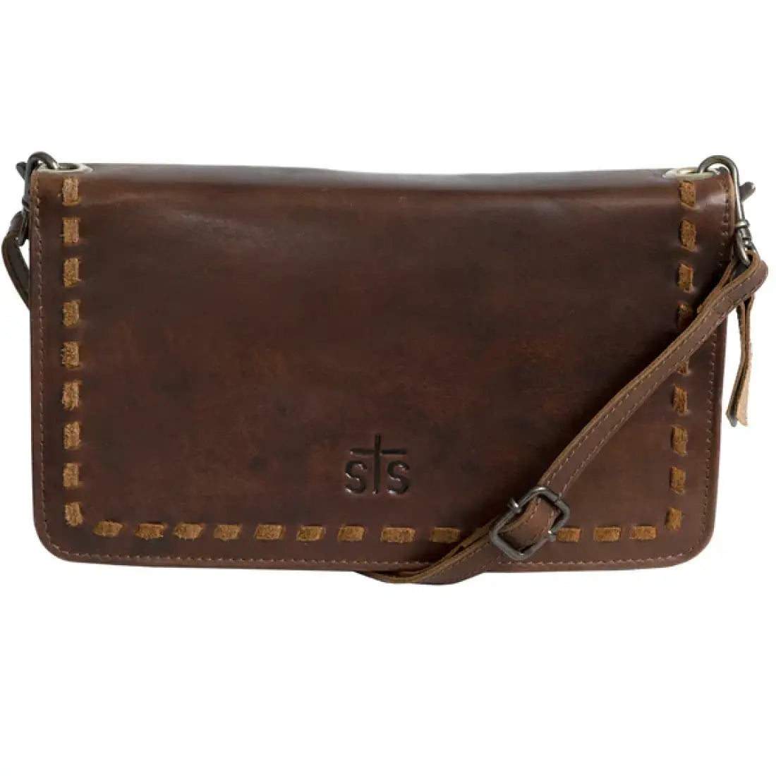 STS Catalina Croc Evie Organizer Purse