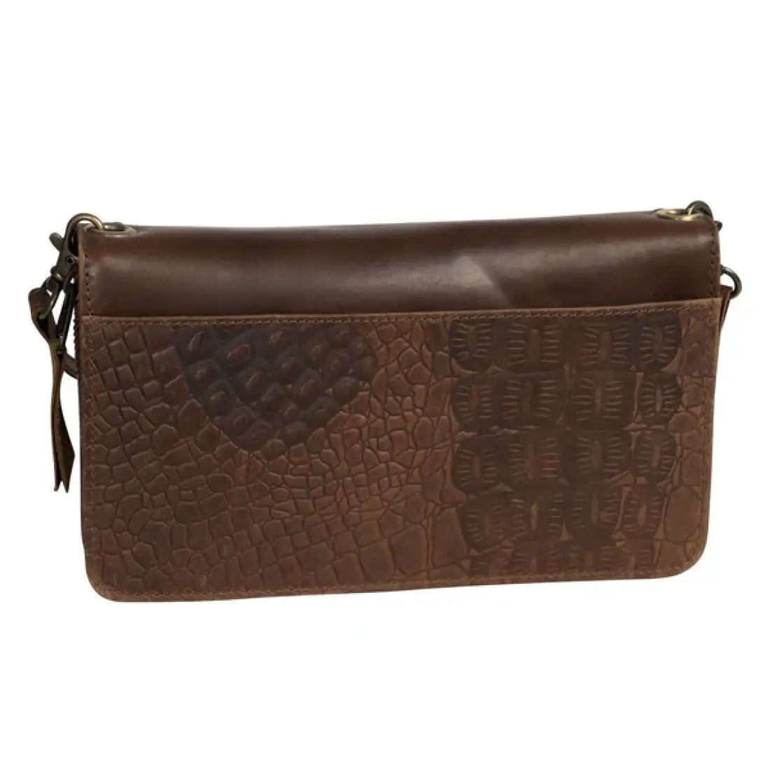 STS Catalina Croc Evie Organizer Purse