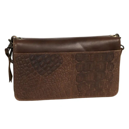 STS Catalina Croc Evie Organizer Purse