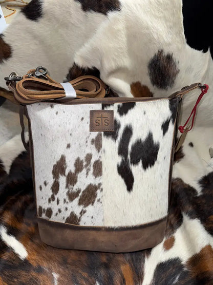 STS Classic Cowhide Mail Bag Style B Purse