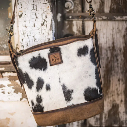 STS Classic Cowhide Mail Bag Style B Purse