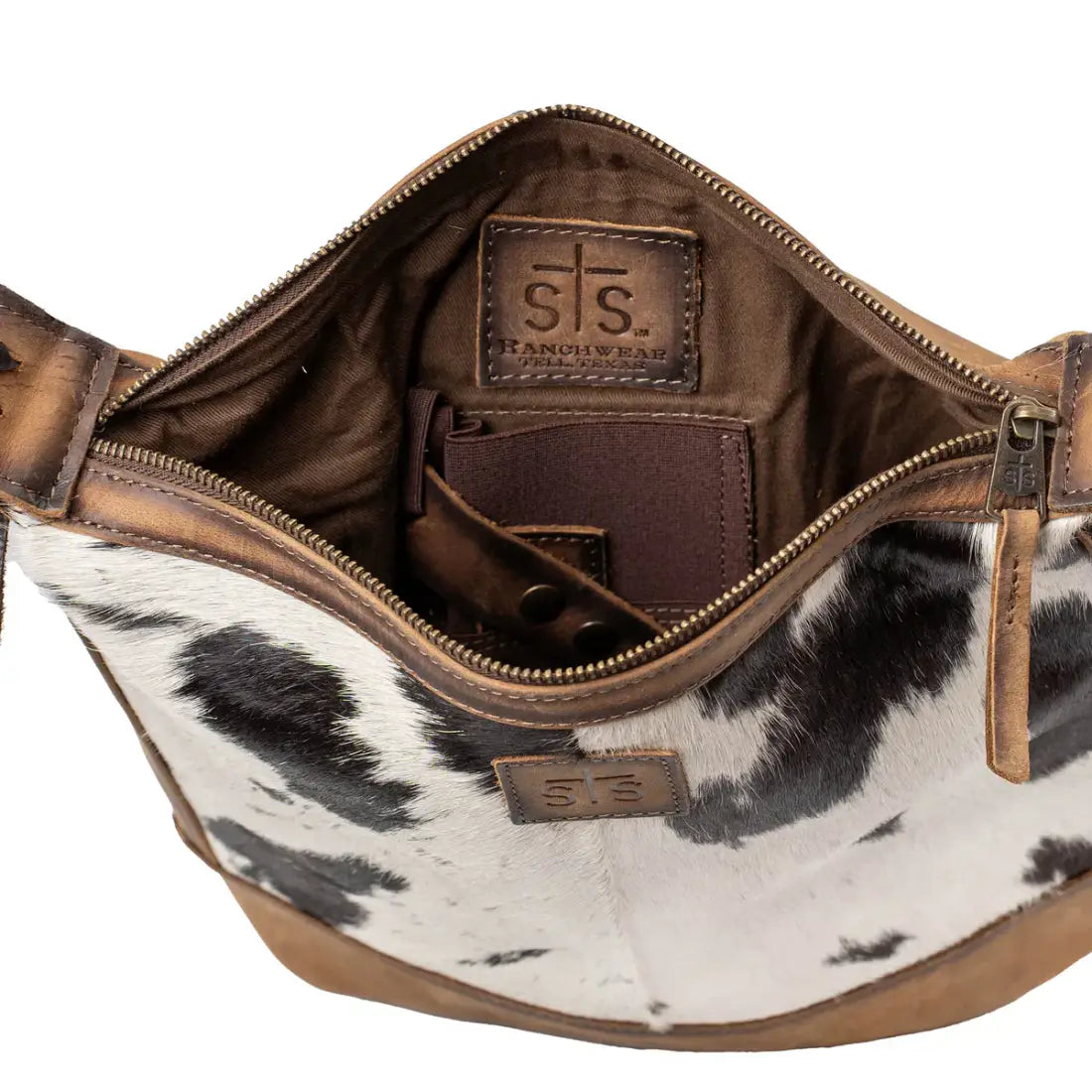 STS Classic Cowhide Mail Bag Style B Purse
