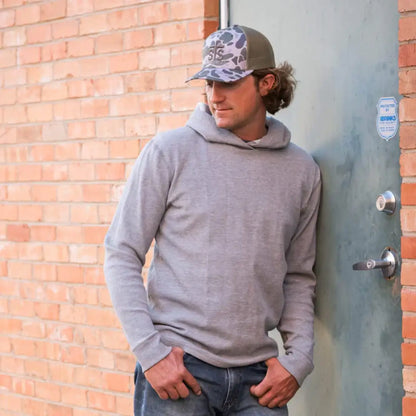 STS Men’s Heather Gray Essential Hoodie Men’s Pullover