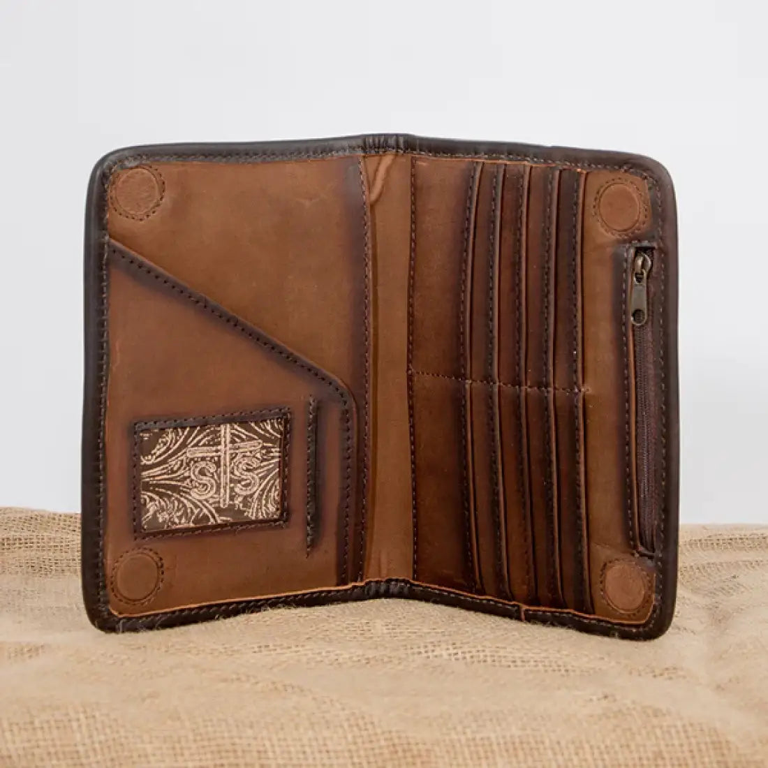 STS Wrapped Cowhide Magnetic Wallet Wallet