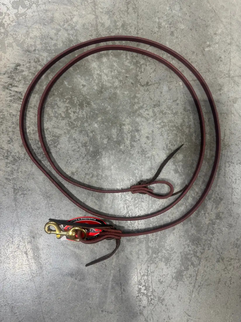 Teskey Leather Roping Reins Reins