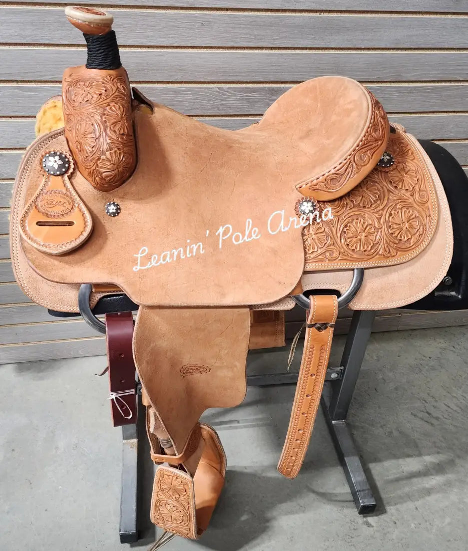 Teskeys 15’’ Patrick Smith Roping Saddle 15’’ Rope Saddle