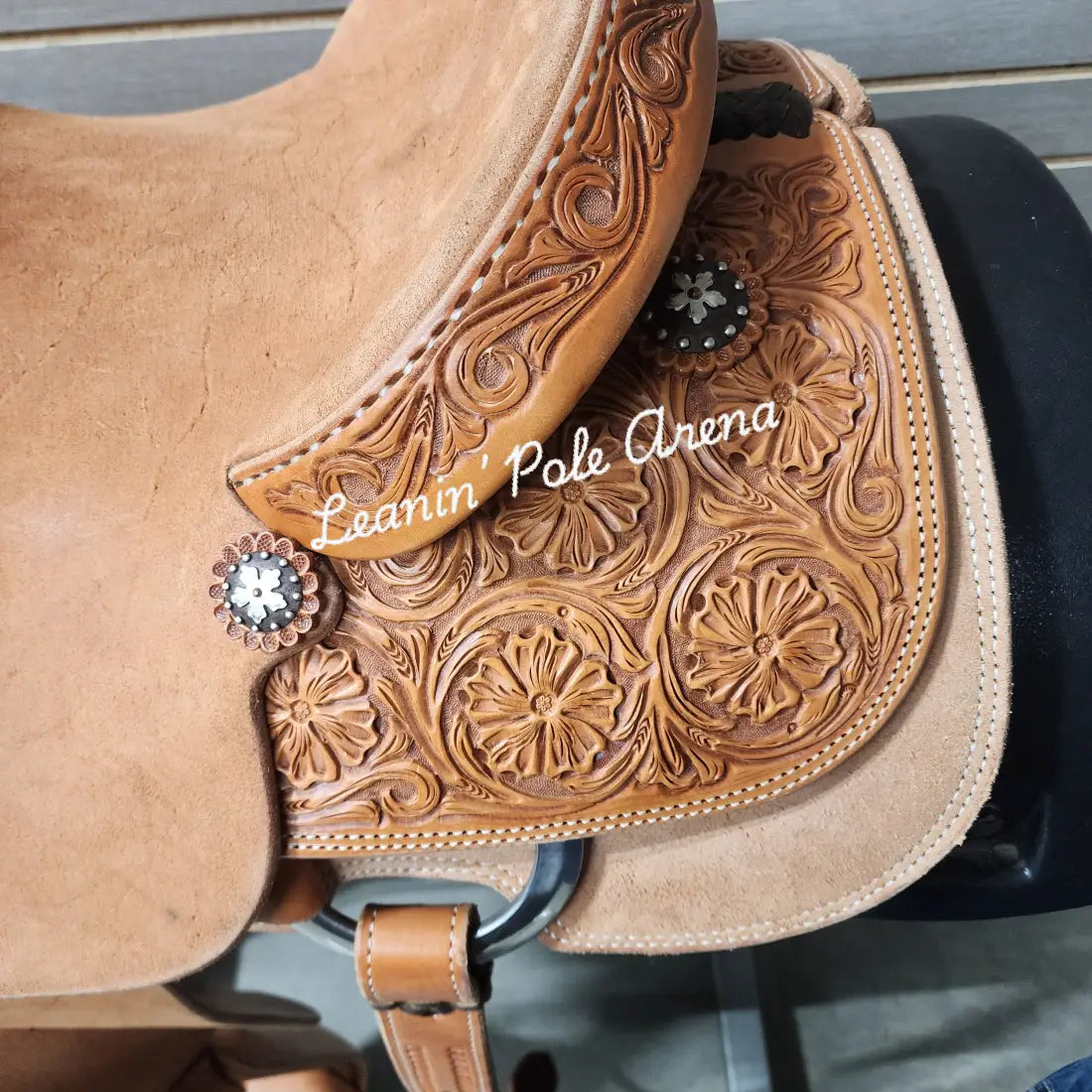 Teskeys 15’’ Patrick Smith Roping Saddle 15’’ Rope Saddle