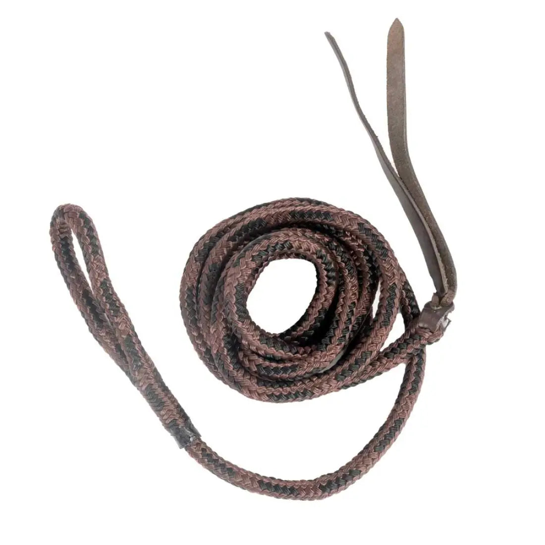 Teskey’s Eye Slide Lead Rope Brown/Black Halter