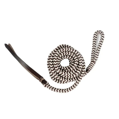 Teskey’s Eye Slide Lead Rope White/Brown Halter