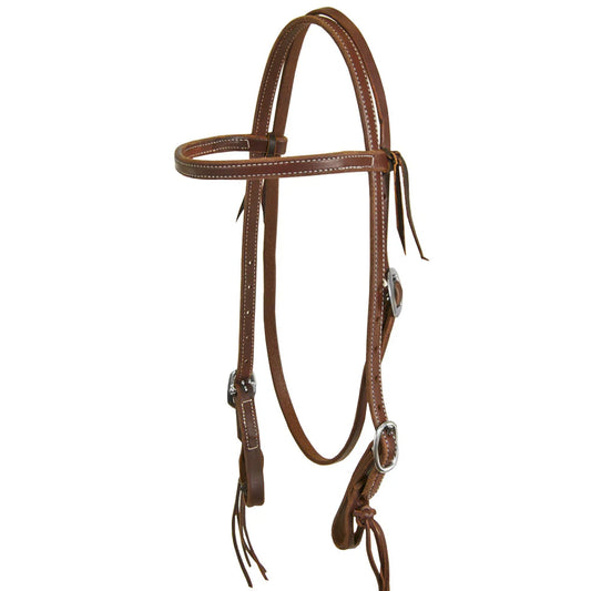 Teskey Heavy Oil Browband Headstall