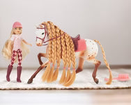 Breyer Freedom Series "Tess & Birdie | English Rider with Horse"