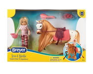 Breyer Freedom Series "Tess & Birdie | English Rider with Horse"
