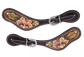 Circle Y "Texas Grace" Spur Straps