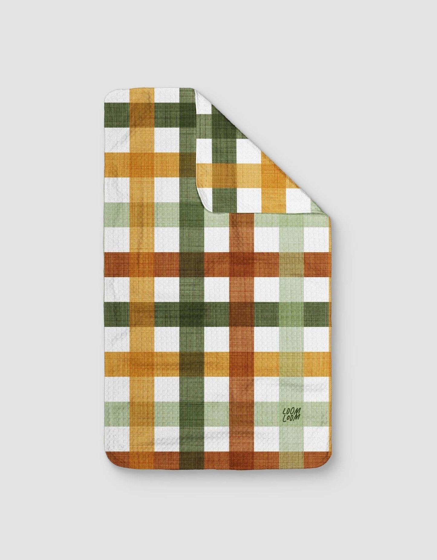 Thanksgiving Plaid - Loom Loom Kitchen Tea Towel Set
