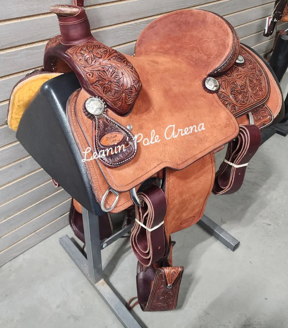 Trent Ward 14.5’’ Platinum Calf Rope Saddle 14.5’’ / 6.5’’ Rope Saddle