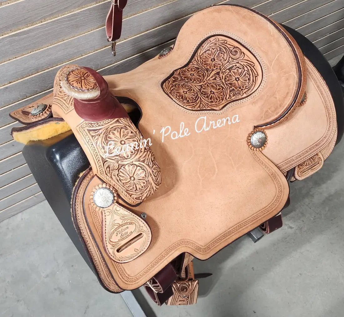 Trent Ward 14.5’’ Platinum Calf Rope Saddle 14.5’’ / 6.5’’ Rope Saddle