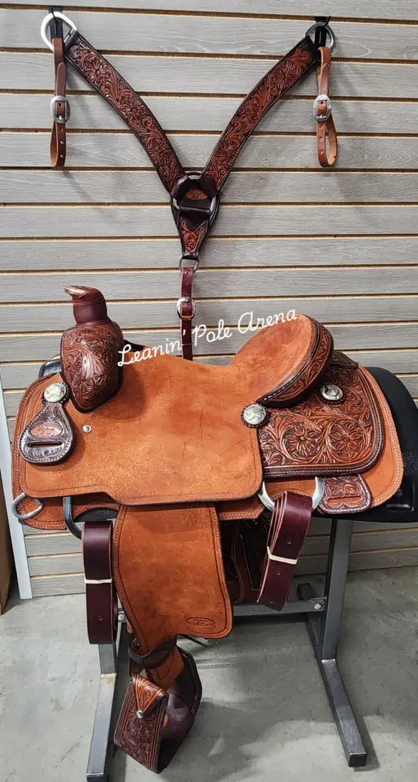 Trent Ward 14.5’’ Platinum Calf Rope Saddle 14.5’’ / 6.5’’ Rope Saddle