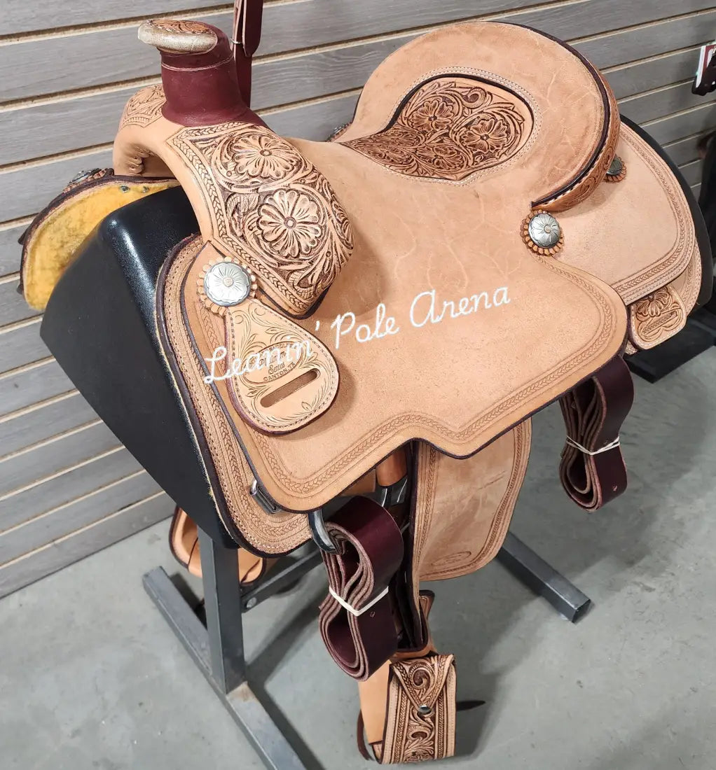 Trent Ward 14.5’’ Platinum Calf Rope Saddle 14.5’’ / 6.5’’ Rope Saddle