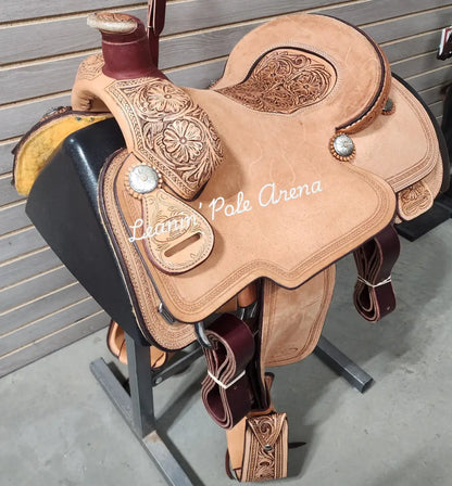 Trent Ward 14.5’’ Platinum Calf Rope Saddle 14.5’’ / 6.5’’ Rope Saddle