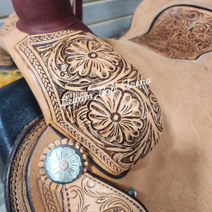 Trent Ward 14.5’’ Platinum Calf Rope Saddle 14.5’’ / 6.5’’ Rope Saddle