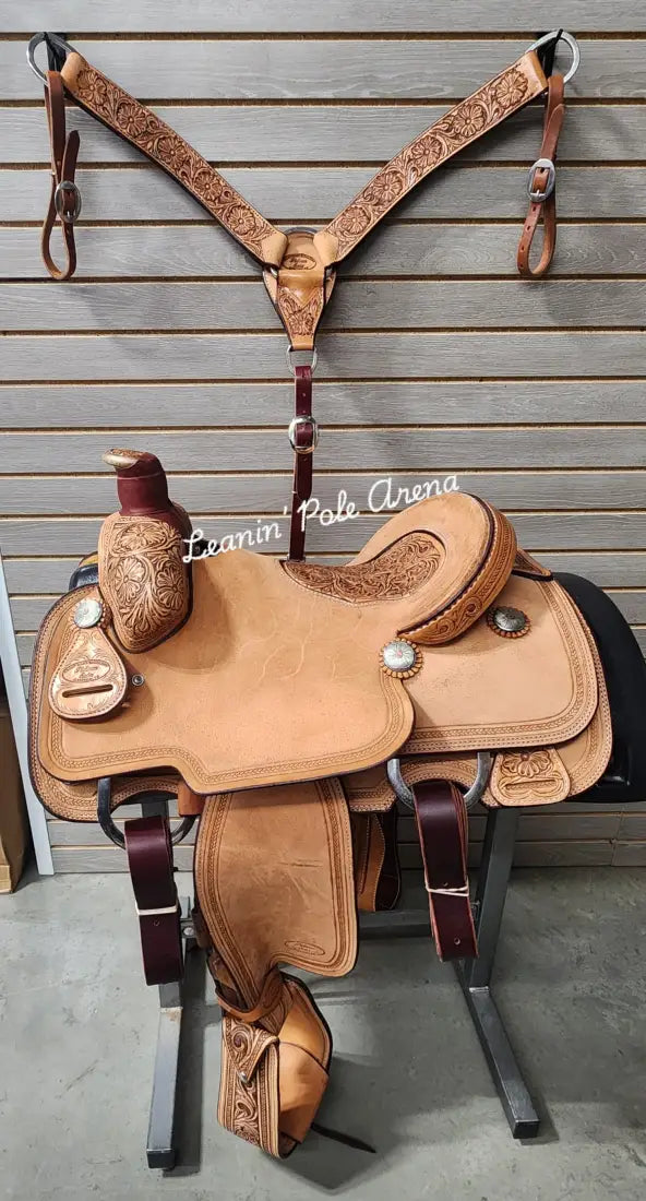 Trent Ward 14.5’’ Platinum Calf Rope Saddle 14.5’’ / 6.5’’ Rope Saddle