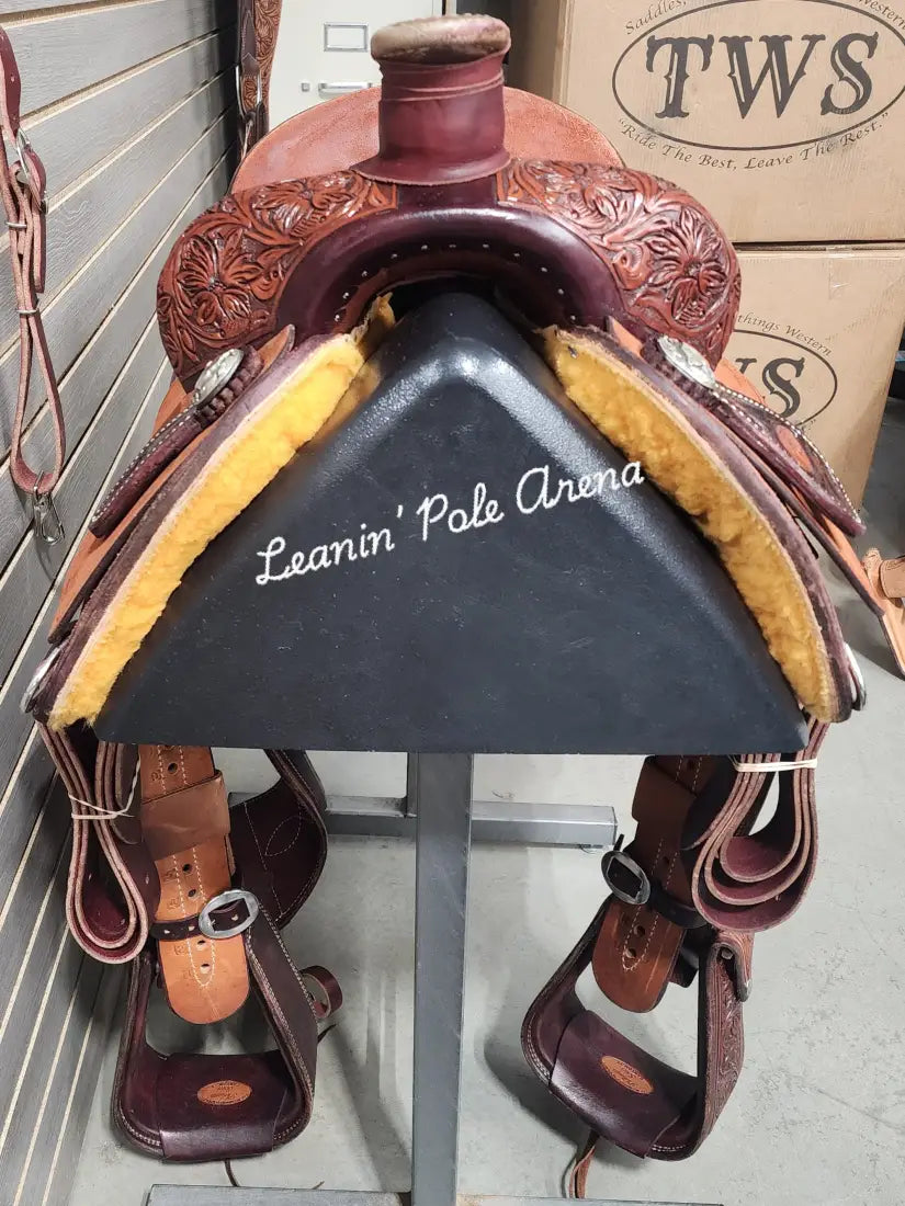 Trent Ward 14.5’’ Platinum Calf Rope Saddle 14.5’’ / 6.5’’ Rope Saddle