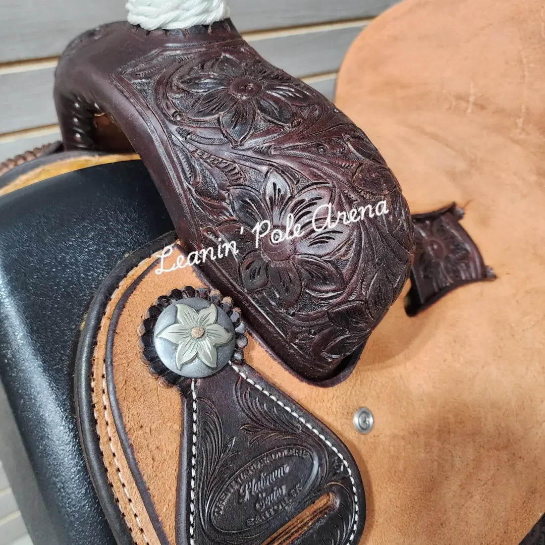 Trent Ward 14’’ Platinum Rope Saddle 14’’ / 6.75’’ Rope Saddle