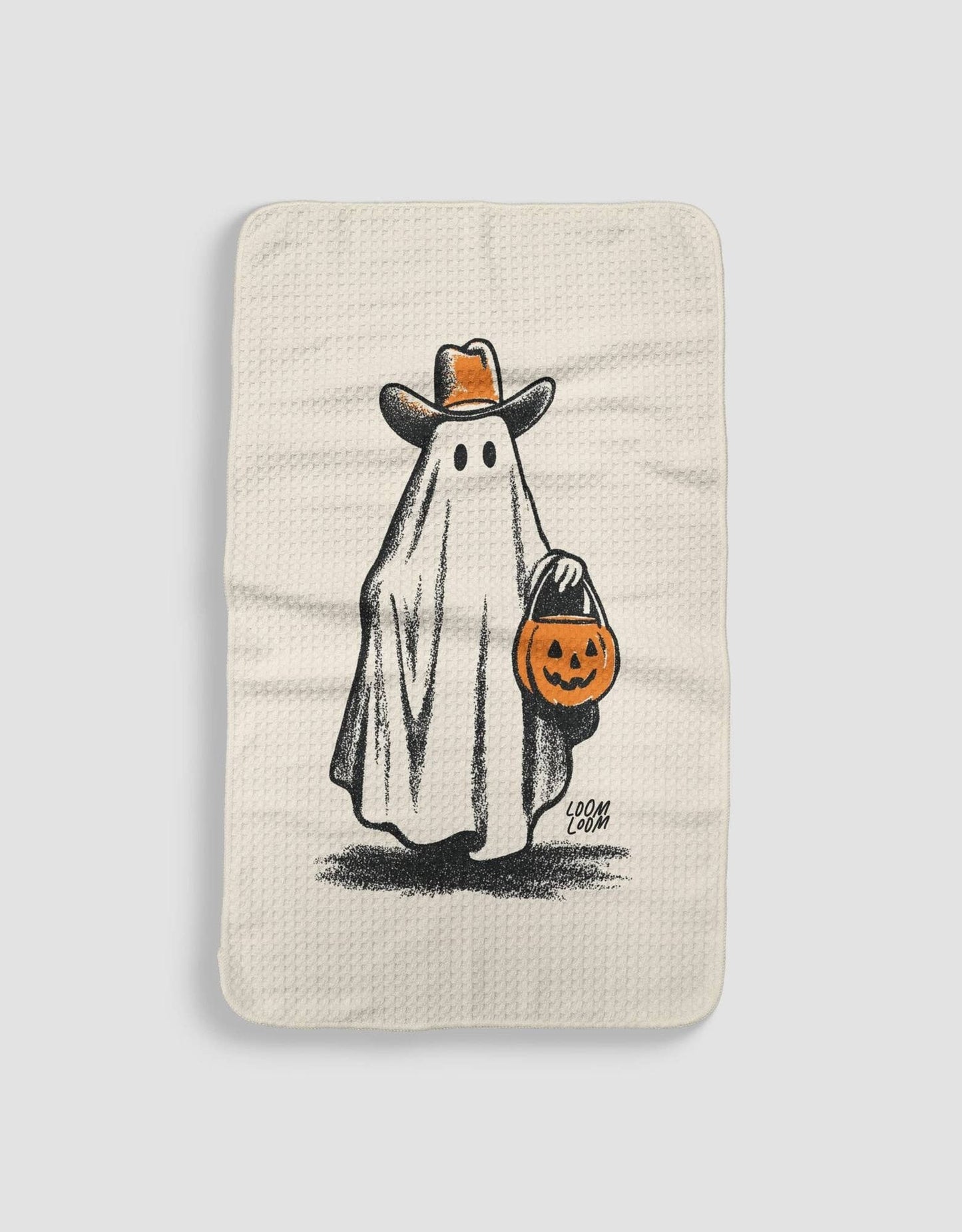 Trick Or Treat- Loom Loom Kitchen Tea Towel