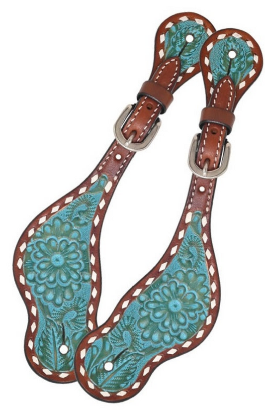 Rafter T "Turquoise" Ladies Spur Strap