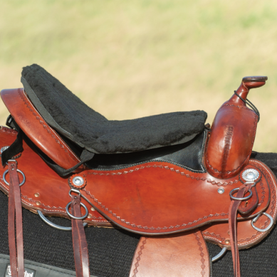 Western Saddle Large Fleece Tush Cushion