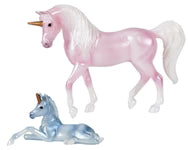 Breyer Freedom Series "Unicorn Magic Carriage & Foal Playset"