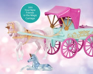 Breyer Freedom Series "Unicorn Magic Carriage & Foal Playset"