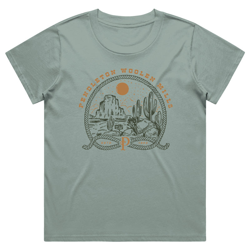 Pendleton Women's Seafoam Western Oasis T-Shirt