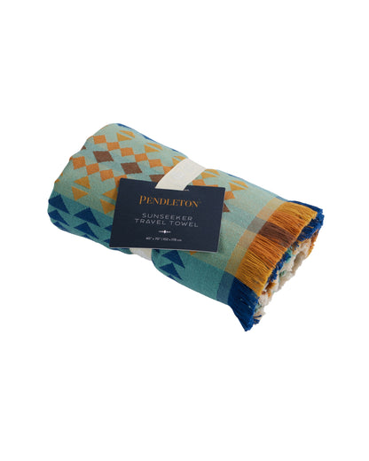 Pendleton Rancho Arroyo Aqua Sunseeker Towel