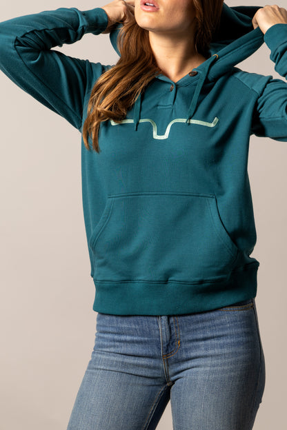 Kimes Ranch Women's Dark Teal Kenzie Hoodie