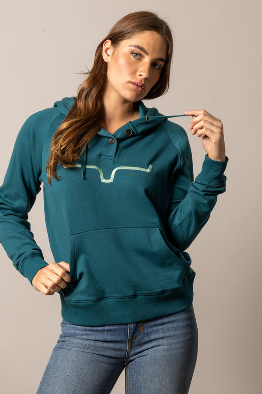 Kimes Ranch Women's Dark Teal Kenzie Hoodie