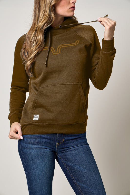 Kimes Ranch Women's Dark Brown Outlier Hoodie