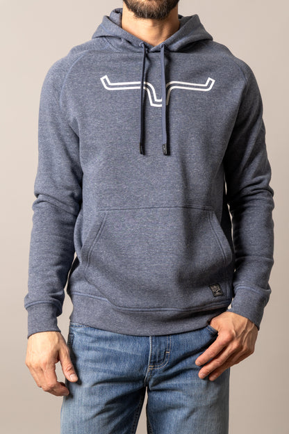 Kimes Ranch Men's Blue Heather Outlier Hoodie