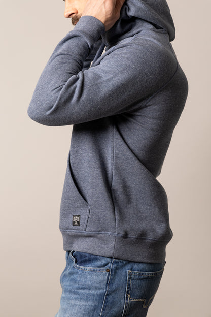Kimes Ranch Men's Blue Heather Outlier Hoodie