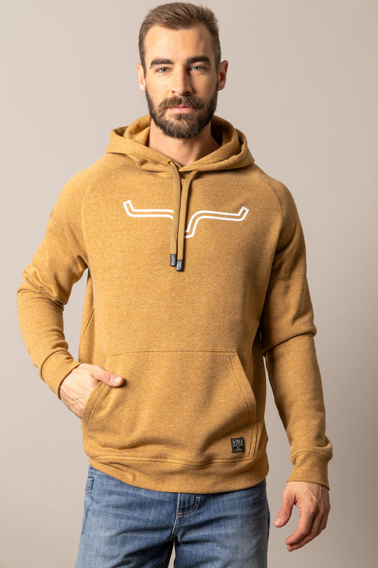 Kimes Ranch Men's Rust Heather Outlier Hoodie