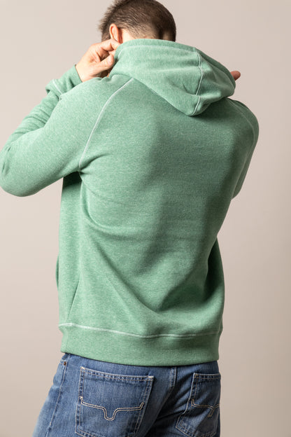 Kimes Ranch Men's Green Heather Outlier Hoodie