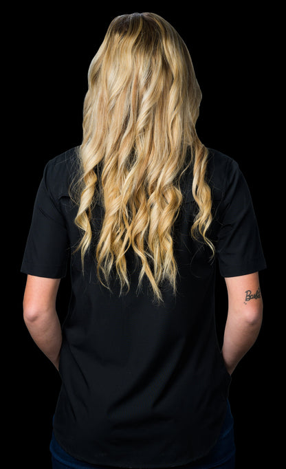 Ferrell Women's Core Black Short Sleeve Western Shirt
