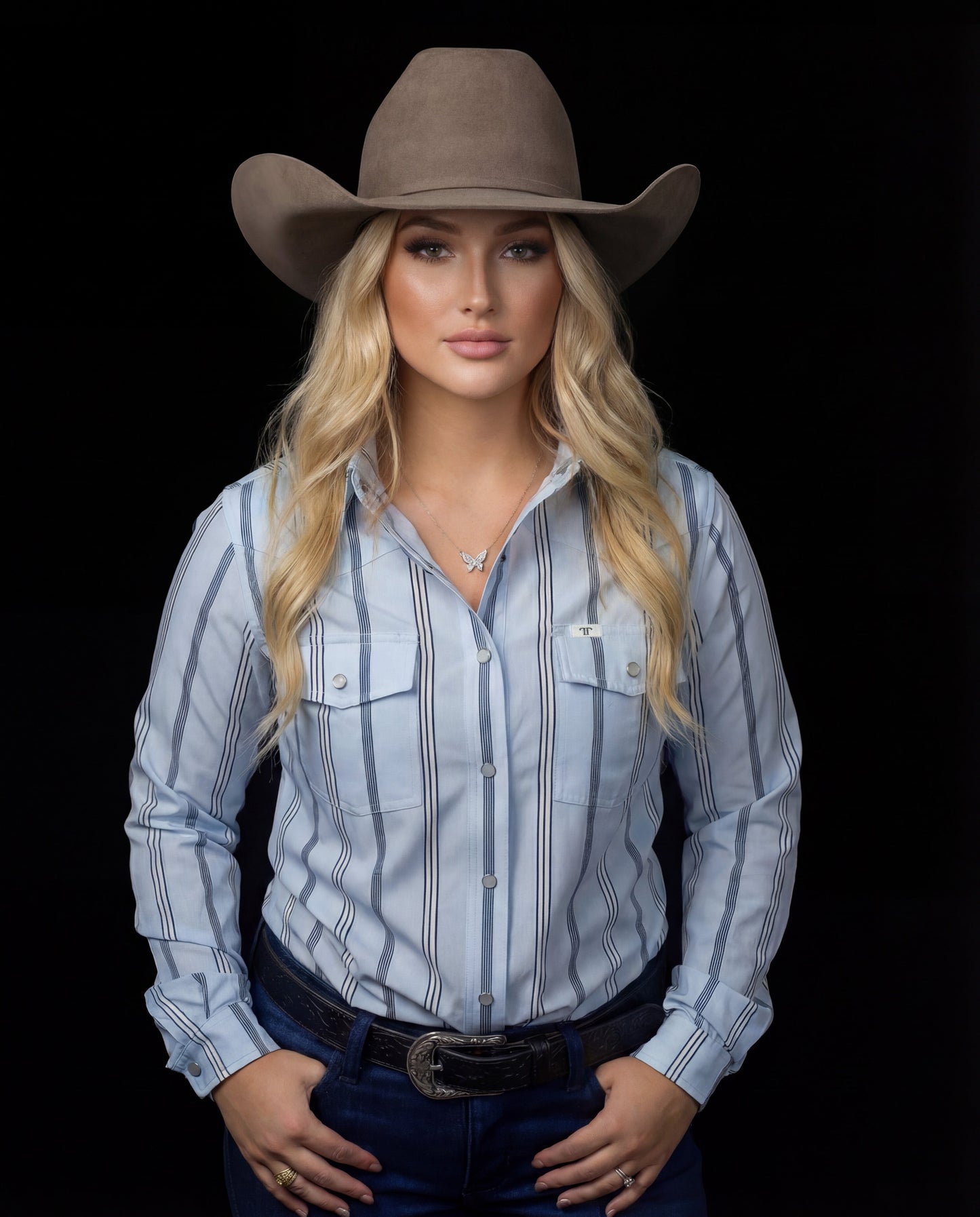 Ferrell Women's Denver Blue Western Shirt