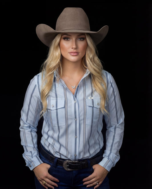 Ferrell Women's Denver Blue Western Shirt