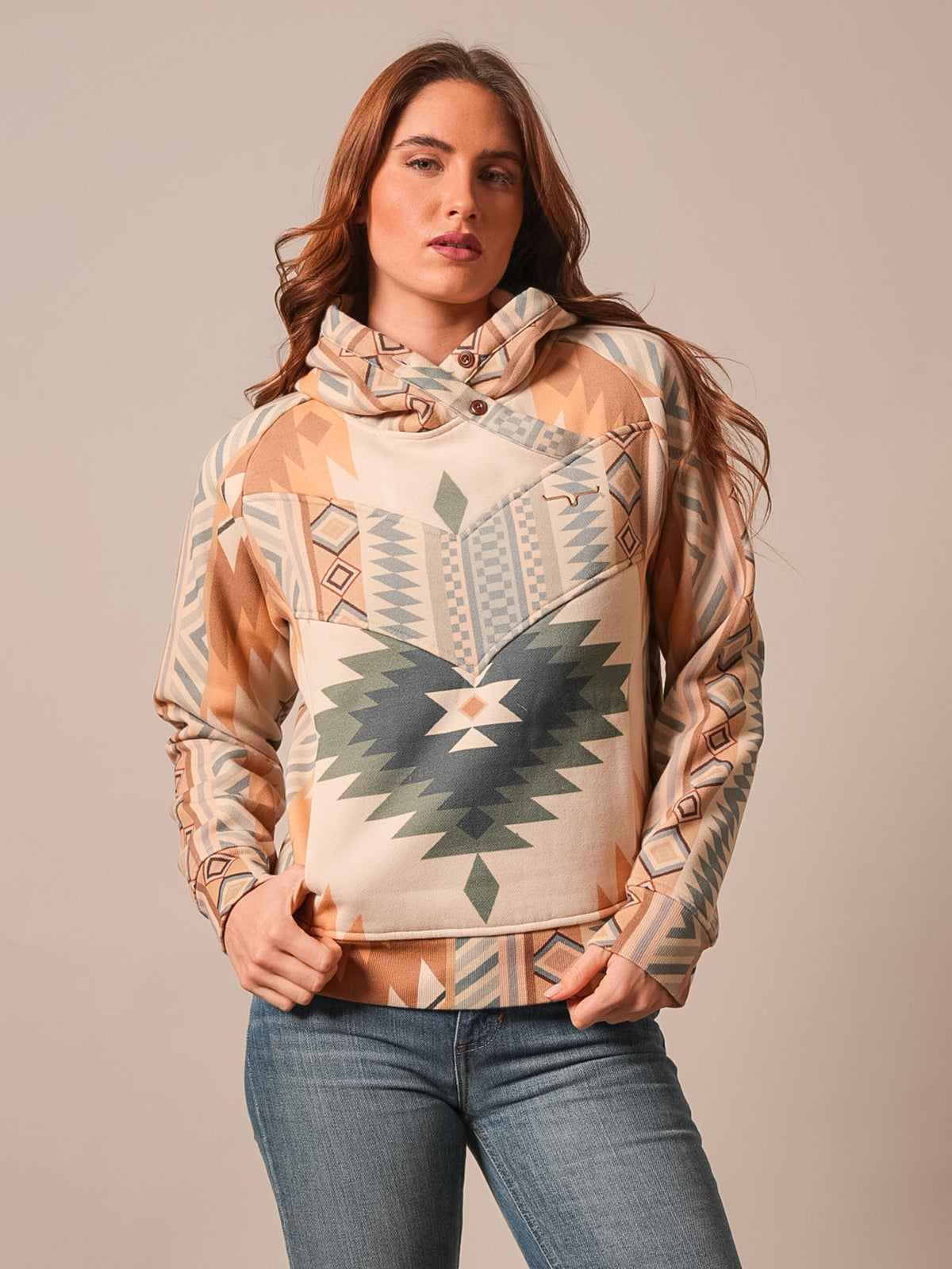 Kimes Ranch Women's Ella Sand Hoodie