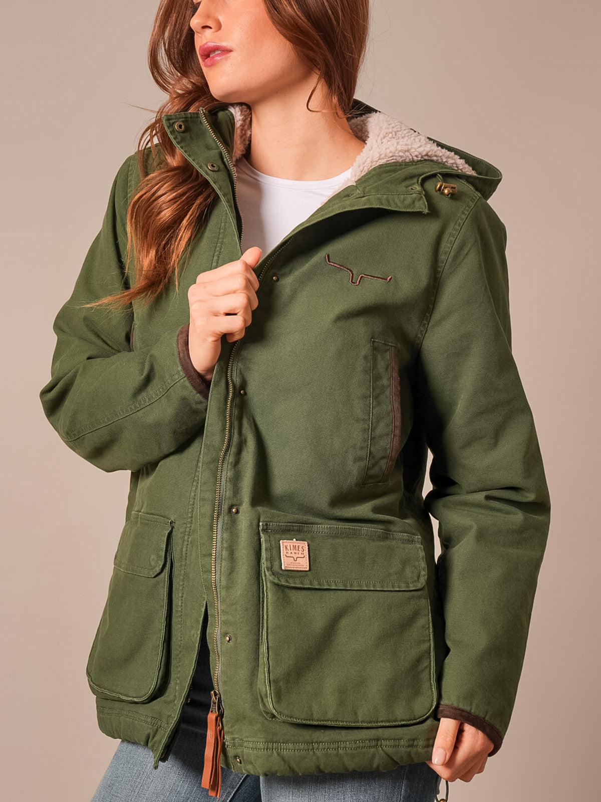 Kimes Ranch Women's Dark Olive Emery Coat