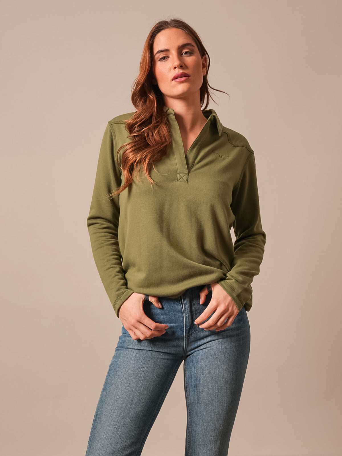 Kimes Ranch Women's Moss Riva Pullover