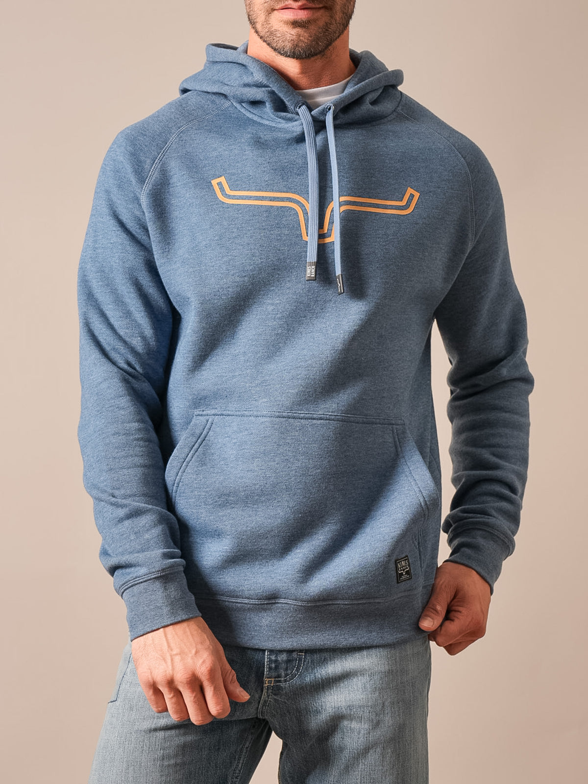Kimes Ranch Men's Navy Heather Outlier Hoodie